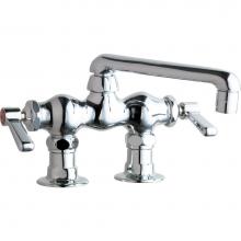 Chicago Faucets 772-ABCP - DECK MOUNT EXPOSED SINK FAUCET