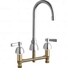Chicago Faucets 786-E35-369ABCP - CONCEALED KITCHEN SINK FAUCET
