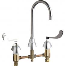 Chicago Faucets 786-E35VPCABCP - CONCEALED KITCHEN SINK FAUCET