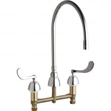 Chicago Faucets 786-GN10AE3SWGABCP - LAVATORY FAUCET