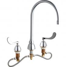 Chicago Faucets 786-HGN8AE3-317AB - CONCEALED KITCHEN SINK FAUCET