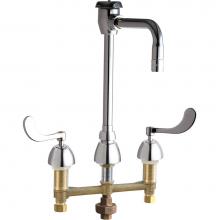 Chicago Faucets 786-TWG2BVBE3MAB - SERVICE SINK FAUCET