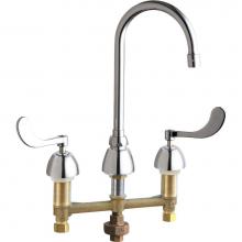 Chicago Faucets 786-TWGN2AE35ABCP - CONCEALED KITCHEN SINK FAUCET