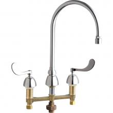 Chicago Faucets 786-TWGN8AE29VXKAB - LAVATORY FAUCET