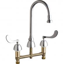 Chicago Faucets 786-XKABCP - LAVATORY FITTING, DECK MOUNTED