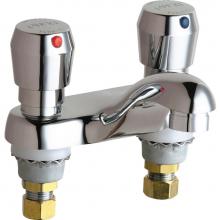 Chicago Faucets 802-VE2805-665ABCP - LAVATORY METERING FAUCET