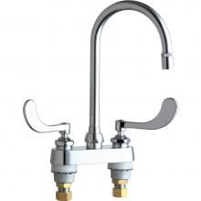 Chicago Faucets 895-317GN2AE36ABCP - KITCHEN SINK BAR FAUCET