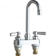 Chicago Faucets 895-ABCP - BAR SINK FITTING, 4'' DECK MNTD