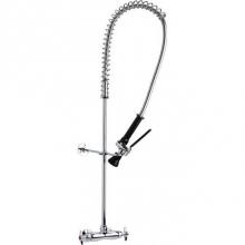 Chicago Faucets 923-G204WSXKCAB - WALL MNT/PRE-RINSE LOW FLOW - CHK CTRDG