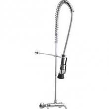 Chicago Faucets 923-HTFXKCAB - PRE-RINSE WALL MNT TRIPL FORCE-CHK CTRDG