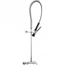 Chicago Faucets 923-WSLXKCAB - WALL MNT/PRE-RINSE LOW FLO - CHK CTRDG