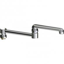 Chicago Faucets DJ13E1JKABCP - DOUBLE JNTD SWG SPOUT