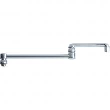 Chicago Faucets DJ18JKABCP - DOUBLE JOINTED SWING SPOUT