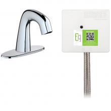 Chicago Faucets EQ-A12A-43ABCP - LAV FAUCET EQ IR RND 4P ACLP DS INT 1070