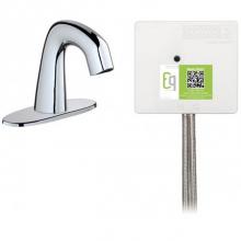 Chicago Faucets EQ-A12C-63ABCP - LAV FAUCET EQ IR RND 4P LLDC DS INT 1070