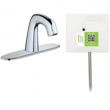 Chicago Faucets EQ-A13C-21ABCP - LAV FAUCET EQ IR RND 8P SSPS SS NMIX