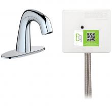 Chicago Faucets EQ-D12A-43ABCP - LAV FAUCET EQ IR RND 4P ACLP DS INT 1070