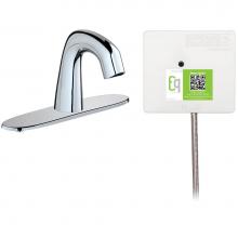 Chicago Faucets EQ-D13A-51ABCP - LAV FAUCET EQ IR RND 8P ACHW SS NMIX