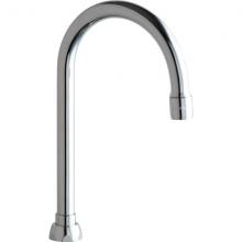 Chicago Faucets GN2AE35JKABCP - 8'' GN SPOUT W/ E35 AERATOR