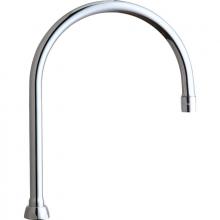 Chicago Faucets GN8AE35JKABCP - 8'' GN SPOUT W/ E35 AERATOR