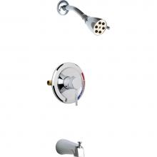 Chicago Faucets SH-PB1-01-100 - Pressure Balancing Tub and Shower Valve