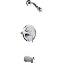 Chicago Faucets SH-PB1-02-100 - Pressure Balancing Tub and Shower Valve