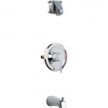 Chicago Faucets SH-PB1-04-100 - Pressure Balancing Tub and Shower Valve