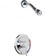 Chicago Faucets SH-TK1-02-000 - Shower Trim Kit - Head, Arm and Flange