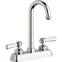 Chicago Faucets W4D-GN1AE1-369ABCP - WORKBOARD FAUCET, 4''