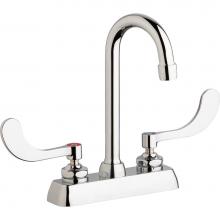 Chicago Faucets W4D-GN1AE35-317AB - WORKBOARD FAUCET, 4''