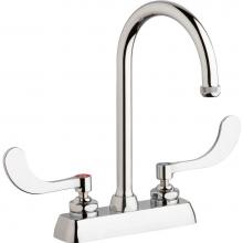 Chicago Faucets W4D-GN2AE1-317ABCP - WORKBOARD FAUCET, 4''