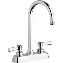 Chicago Faucets W4D-GN2AE1-369ABCP - WORKBOARD FAUCET, 4''