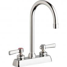 Chicago Faucets W4D-GN2AE35-369AB - WORKBOARD FAUCET, 4''