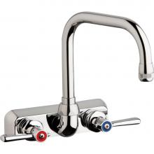 Chicago Faucets W4W-DB6AE1-369ABCP - WORKBOARD FAUCET, 4'' WALL