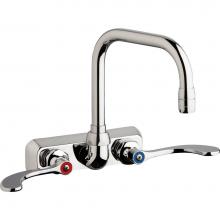 Chicago Faucets W4W-DB6AE35-317AB - WORKBOARD FAUCET, 4'' WALL
