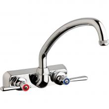 Chicago Faucets W4W-L9E1-369AB - WORKBOARD FAUCET, 4'' WALL