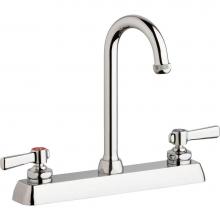 Chicago Faucets W8D-GN1AE1-369ABCP - WORKBOARD FAUCET, 8''