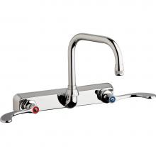 Chicago Faucets W8W-DB6AE1-317ABCP - WORKBOARD FAUCET, 8'' WALL