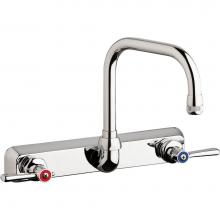 Chicago Faucets W8W-DB6AE1-369ABCP - WORKBOARD FAUCET, 8'' WALL