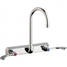 Chicago Faucets W8W-GN2AE35-317AB - WORKBOARD FAUCET, 8'' WALL
