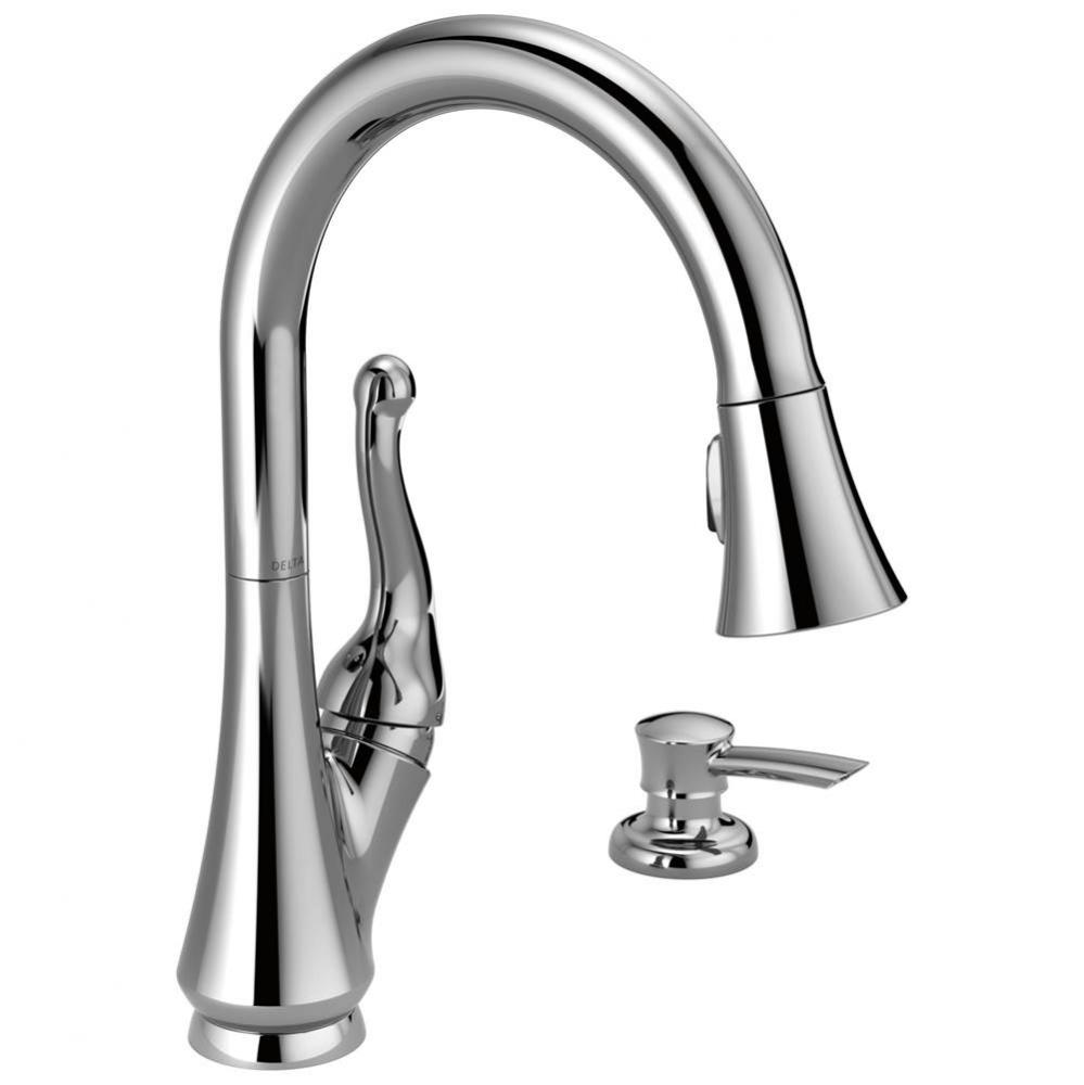 Talbott™ Single Handle Pull-Down Kitchen Faucet with Soap Dispenser