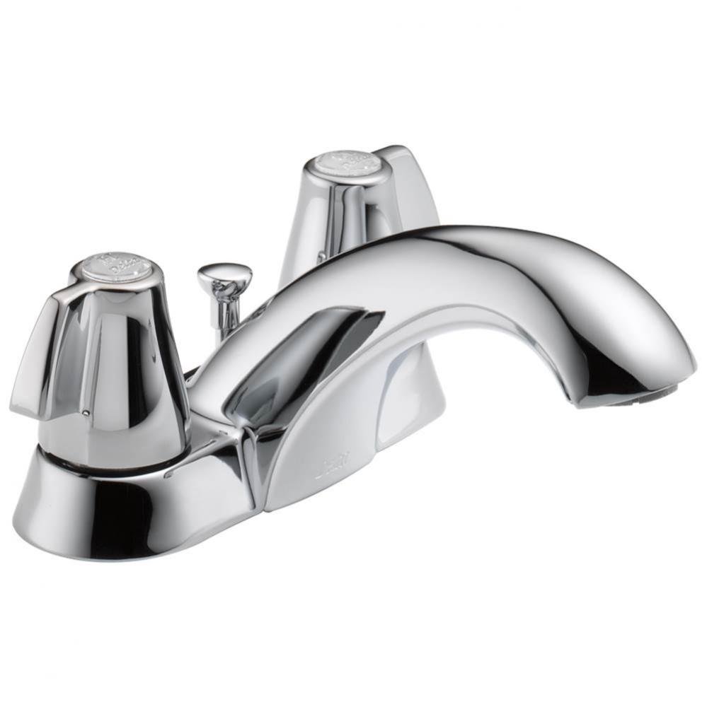 Classic Two Handle Tract-Pack Centerset Bathroom Faucet