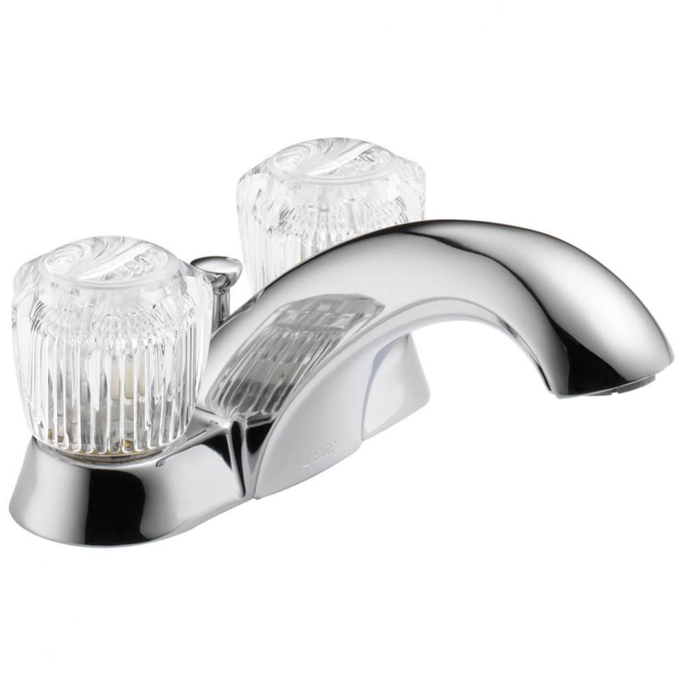 Classic Two Handle Centerset Bathroom Faucet