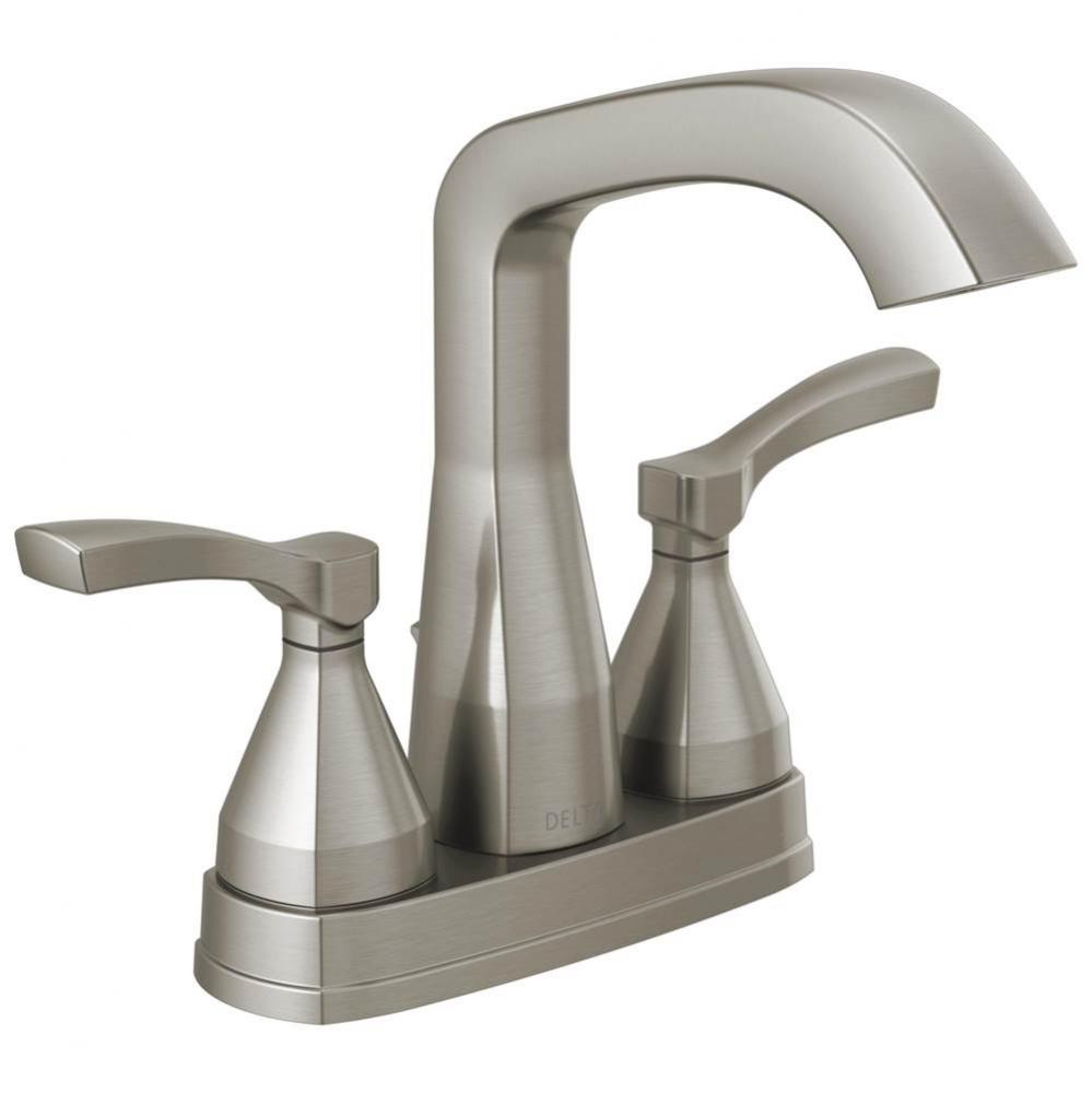 Stryke® Two Handle Centerset Bathroom Faucet With Pop-Up Drain