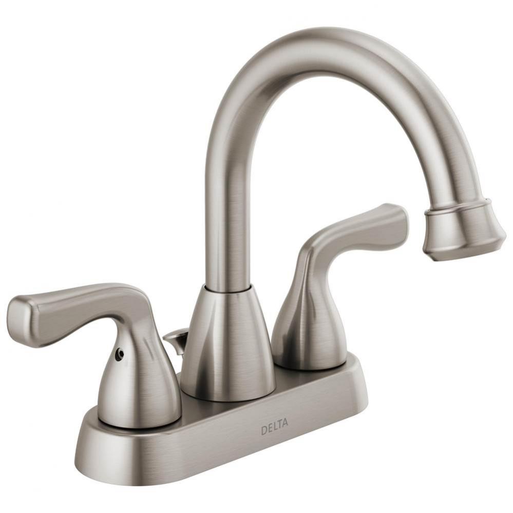 Foundations® Two Handle Centerset Bathroom Faucet Stackout