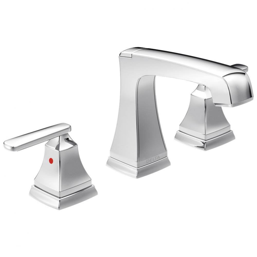 Ashlyn® Two Handle Widespread Bathroom Faucet with EZ Anchor®