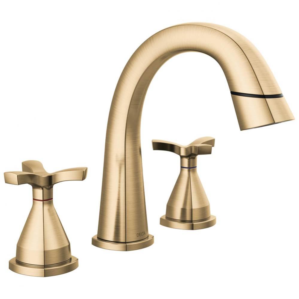 Stryke® Two Handle Widespread Pull Down Bathroom Faucet