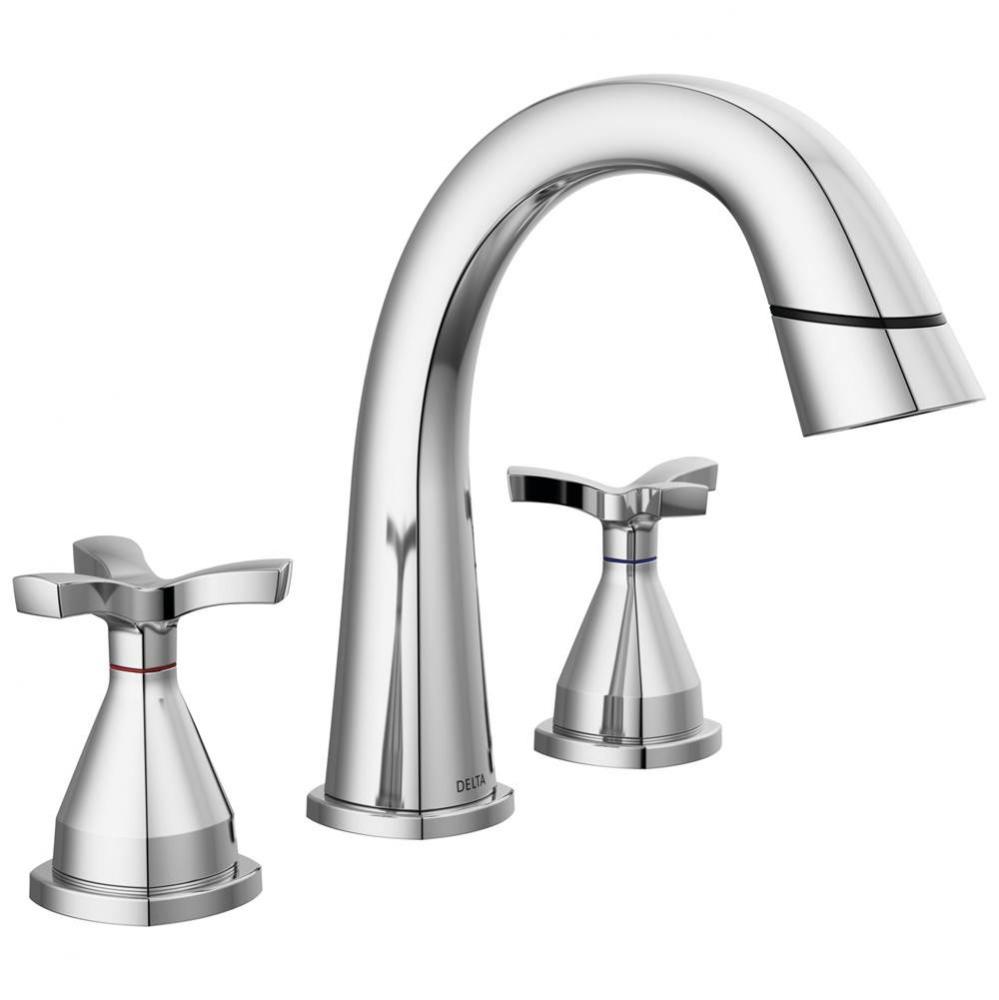 Stryke® Two Handle Widespread Pull Down Bathroom Faucet