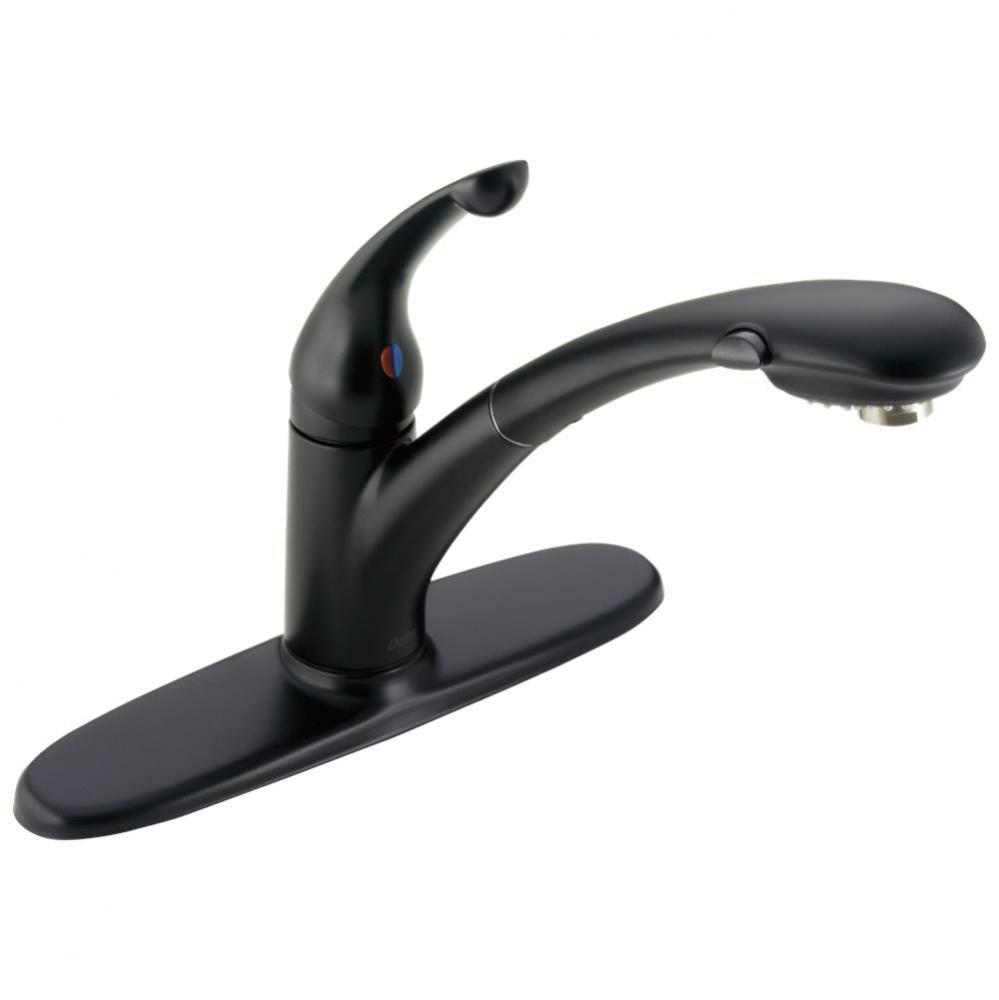 Signature Pullouts Single Handle Pull-Out Kitchen Faucet