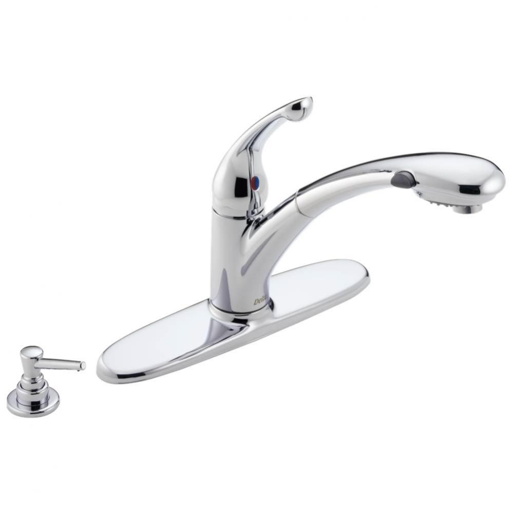 Signature Pullouts Single Handle Pull-Out Kitchen Faucet